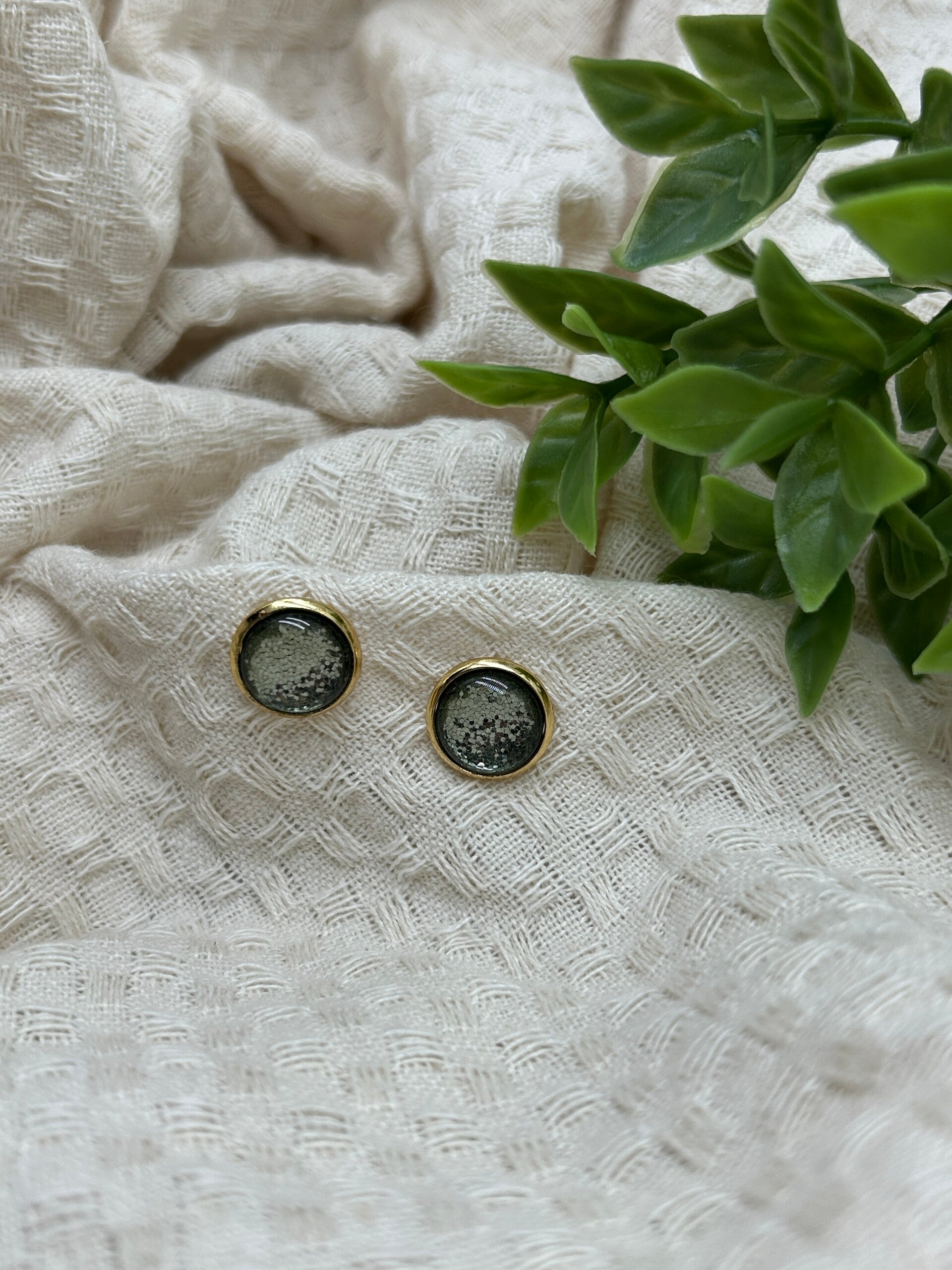 Glitter groen & goud