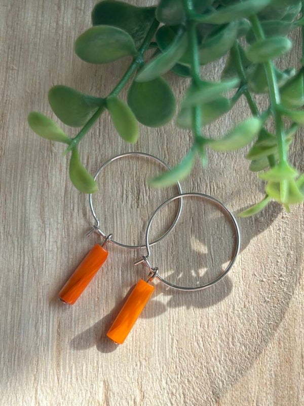 Berlin orange & silver