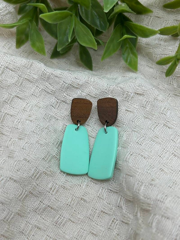 Hout & muntgroen