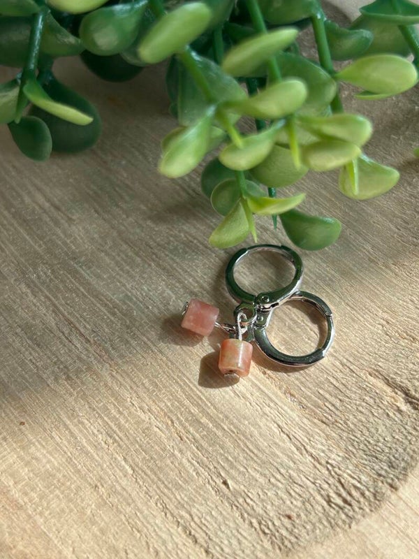 Small pink stones