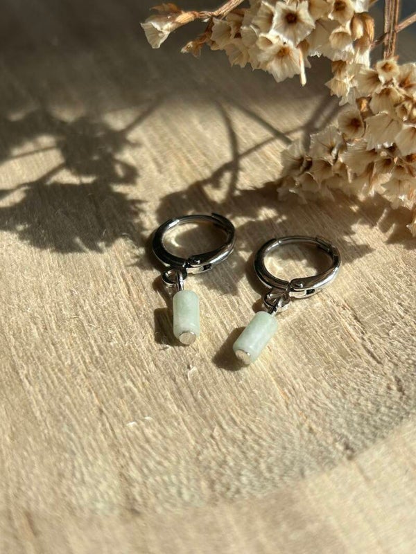 Light green stones