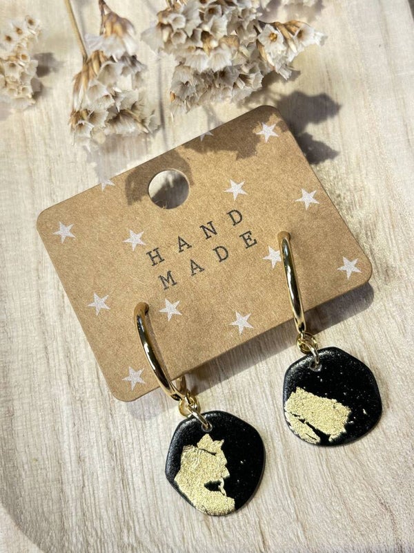 Organic black & gold