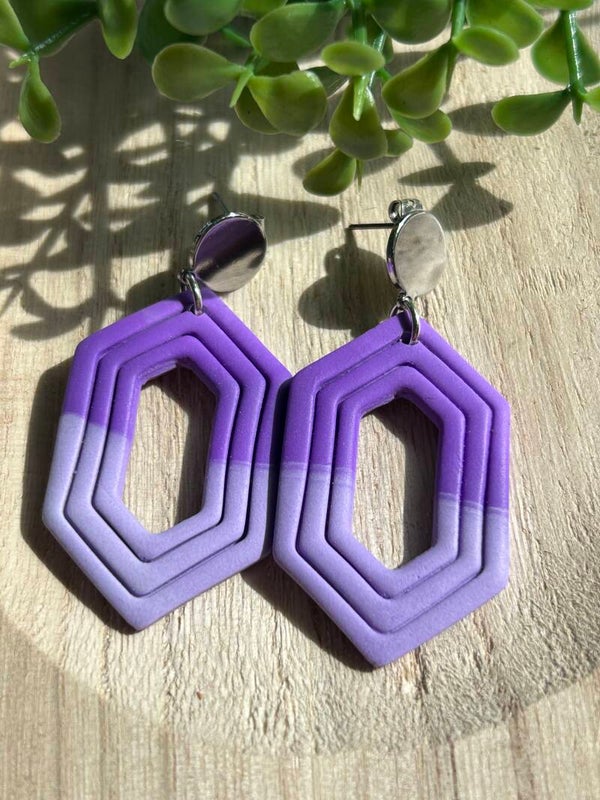 Gradient purple-lilac