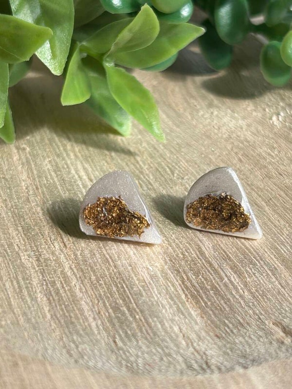 Pearl & gold large
