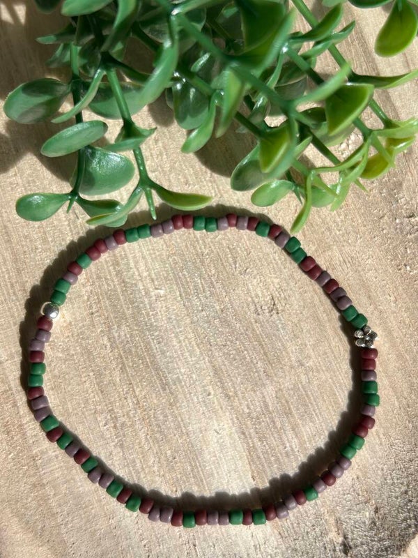 Elastische armbandjes met kleurvaste Japanse kraaltjes - volwassenen