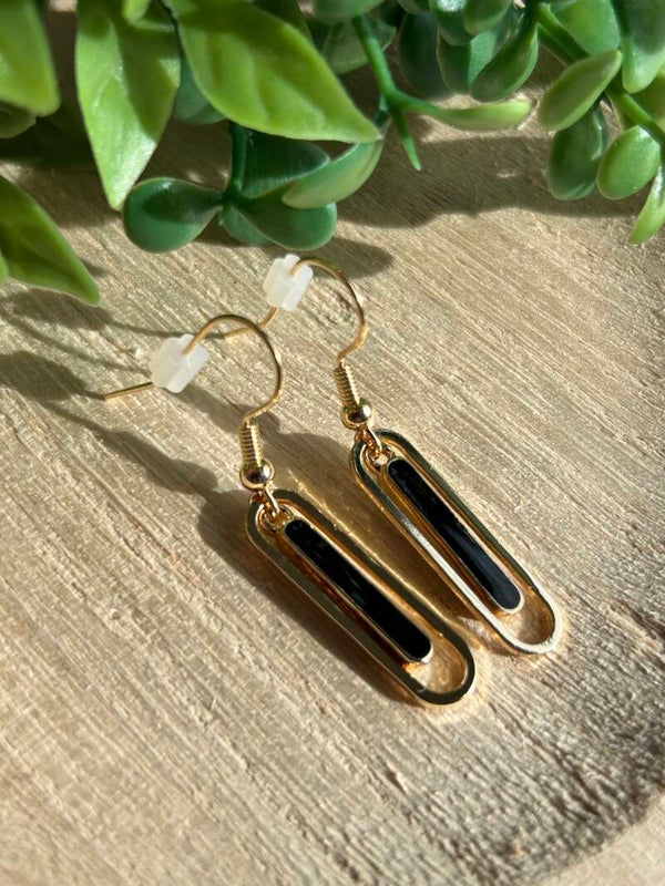 Black & gold long