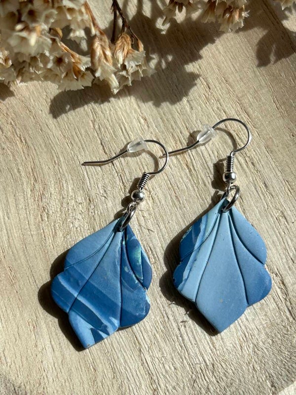 Blue & mint leaf