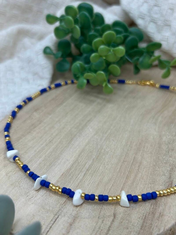Goud-blauw-wit