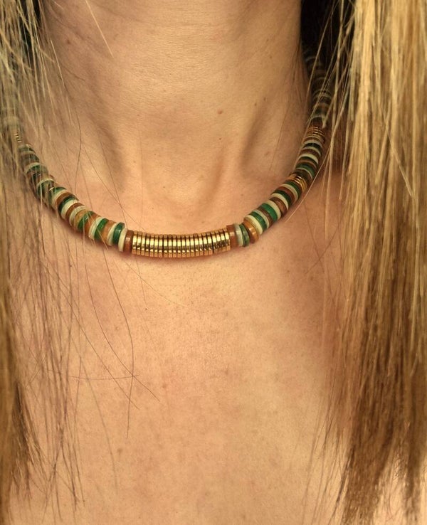 Collier Faustine Army