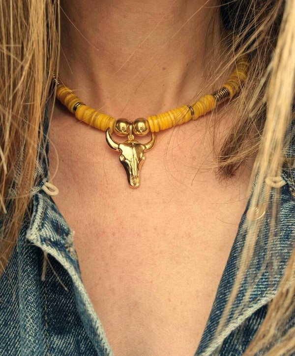Collier TESS Jaune