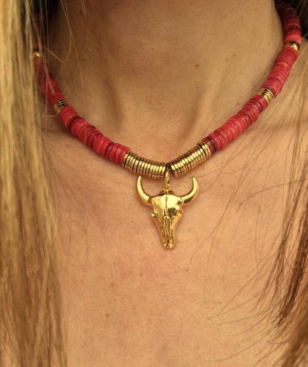 Collier TESS Fushia