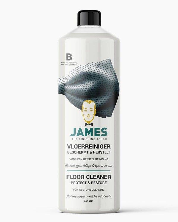 James vloerreiniger beschermt & hersteld