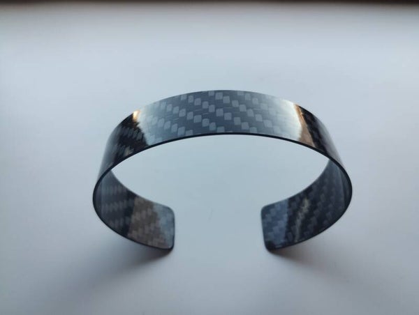 Bracelet carbon fiber - Braccialetto in fibra di carbonio
