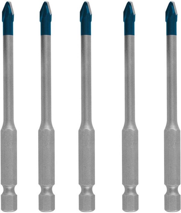 Bosch EXPERT HEX-9 Hard Ceramic boorset - 5-delige 5mm tegelboorset - voor dakpannen, tegels en glas