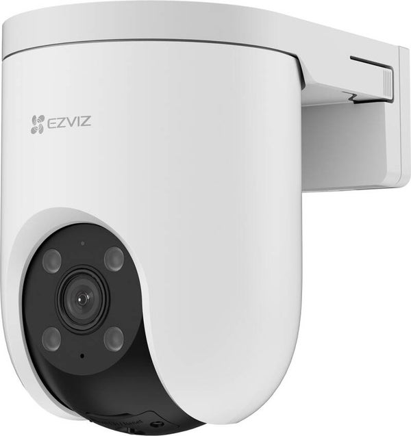 EZVIZ H8c POE 2K Beveiligingscamera Buiten met Persoonsdetectie, Automatische Cameratracking, Nachtzicht in Kleur, Sirene en Flitsalarm, Tweewegs Audio, H.265, Compatibel met Alexa