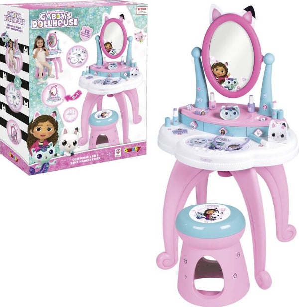 Smoby - Universal - Gabby's Dollhouse - Dressing Table - Kaptafel - Vanaf 3 jaar