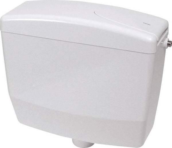 Wisa 350 laaghangend reservoir single flush 6/9 liter instelbaar wit