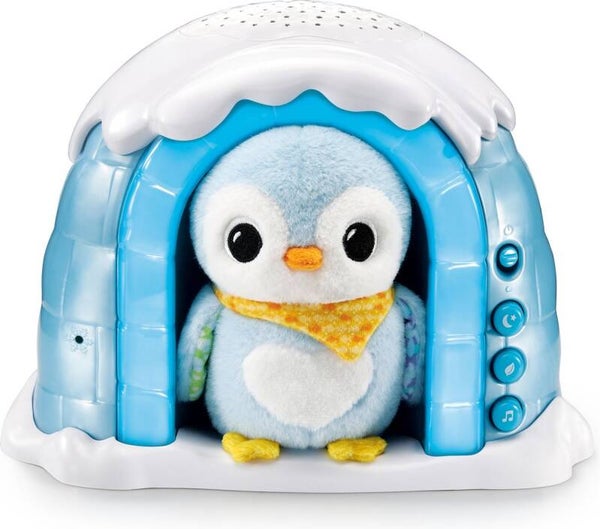 VTech Pinguïn Projector Iglo - Interactief Speelgoed - Knuffel inclusief Projector - Van 0 tot 7 jaar