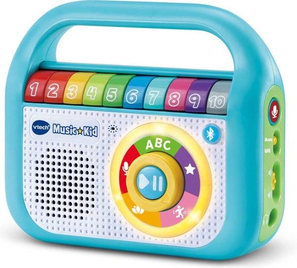 VTech Music Kid Radio Kinderen - Educatief Speelgoed - Maak Kennis met Liedjes & Muziek - Cadeau - Kinderspeelgoed 2 Jaar tot 6 Jaar