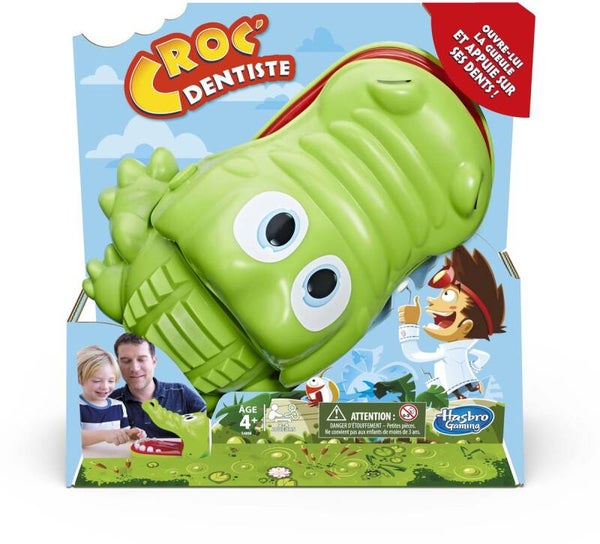 Krokodil met Kiespijn - Actiespel - Hasbro Gaming Classic - Gezelschapsspel