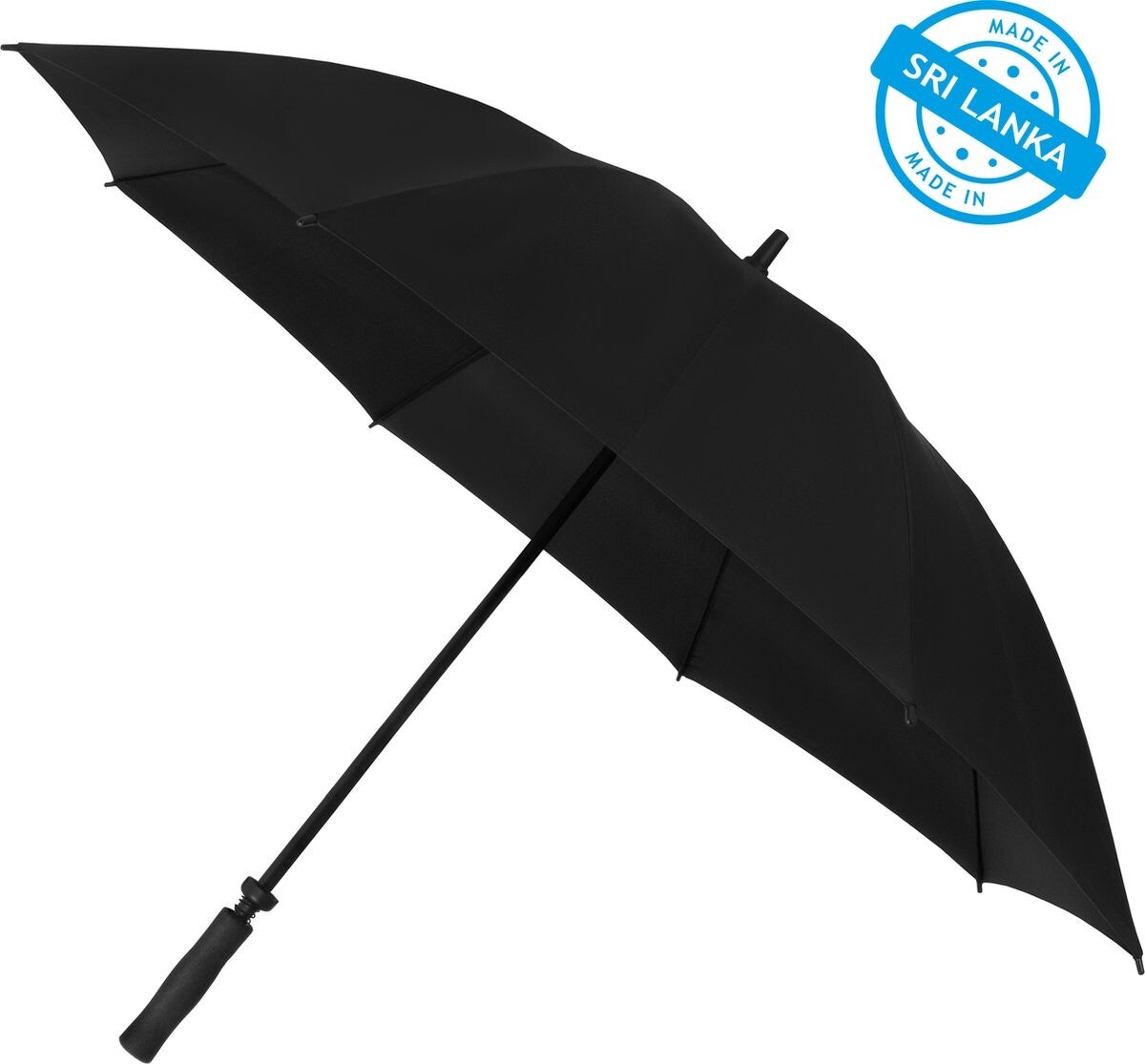 Falcone - Paraplu - Ø 125 cm - Windproof - Golfparaplu - Zwart