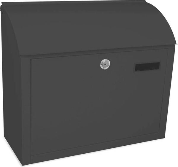 V-Part - Wandbrievenbus Denian - Galvanized Steel Powder Coated - antraciet - Brievenbus