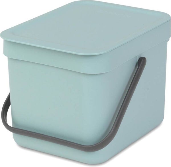 Brabantia Sort & Go Prullenbak - 6 liter - Mint
