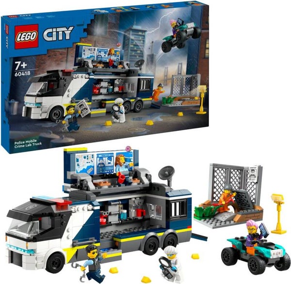 LEGO City Politielaboratorium in truck - 60418
