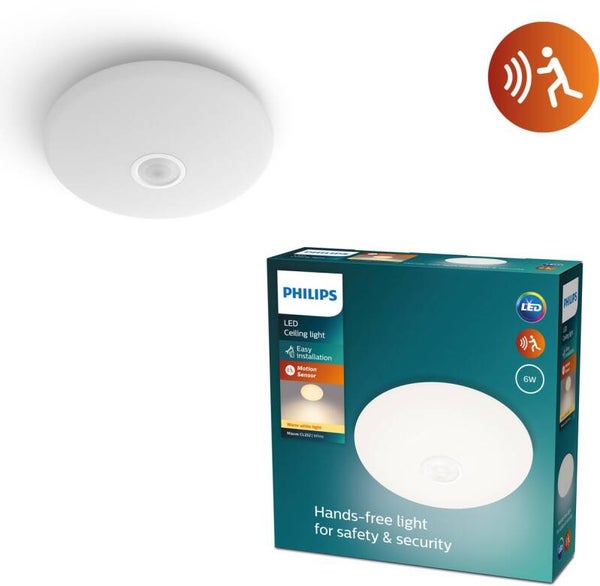 Philips Mauve plafondlamp - rond - groot - met sensor