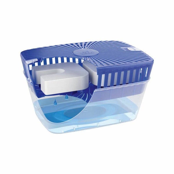 Bison Vochtvreter® magneet 450g 3+1 gratis - Parfumvrije navulling voor Vochtvreter® apparaat, 4x 450 g, bestrijd hoge luchtvochtigheid in woonruimtes, ook geschikt voor caravans en campers