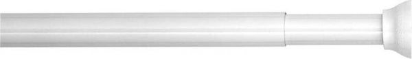 Sealskin Douchegordijnstang - 155-255 cm - Wit