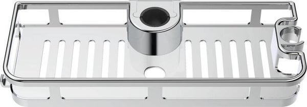 WENKO Douchecaddy Libertà chroom 28x12cm - Doucherek zonder boren - Douchemand