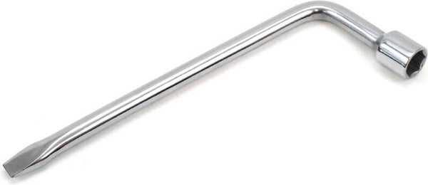 Auto wielmoersleutel - 17mm - Verchroomd - wielsleutel