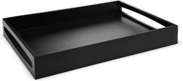 Leopold Vienna - Dienblad rechthoek 47,5x35x6cm MDF zwart