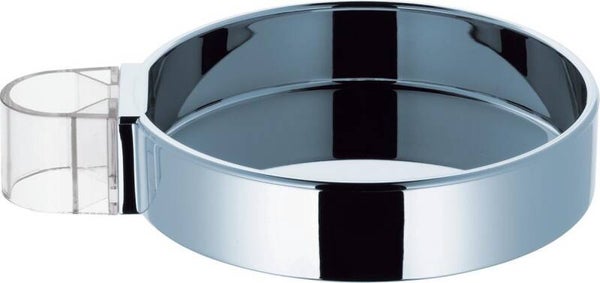 hansgrohe Cassetta'C 28678000 zeepschaal - chroom - geschikt voor glijstangen met een diameter van 22 mm.