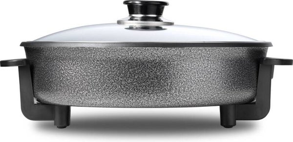 Tristar Elektrische hapjespan 1500W - PZ-2963 - Ø30cm Deksel - Maximale temperatuur 280⁰ C - PFAS-vrij