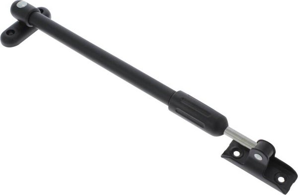 Starx Telescopische Raamuitzetter 30 cm – Buitendraaiend – Raamvastzetter – Raamsluiter – Zwart