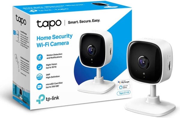 Tapo C110 Beveiligingscamera binnen - 3MP -Ultra HD