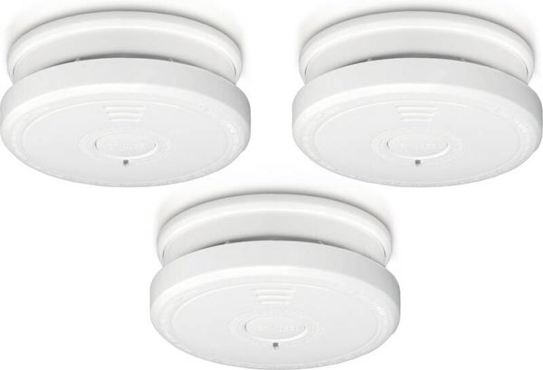 Alecto SA20 3X - Rookmelder - 10 jaar sensor - Voldoet aan Europese norm EN14604 - 3 stuks