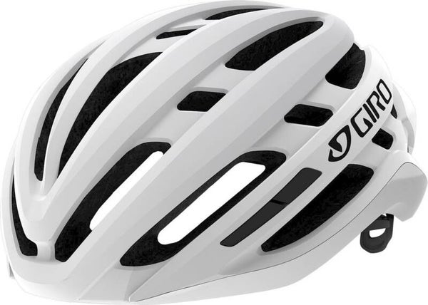 Giro Agilis - Fietshelm - Heren Mat White 59-63 cm