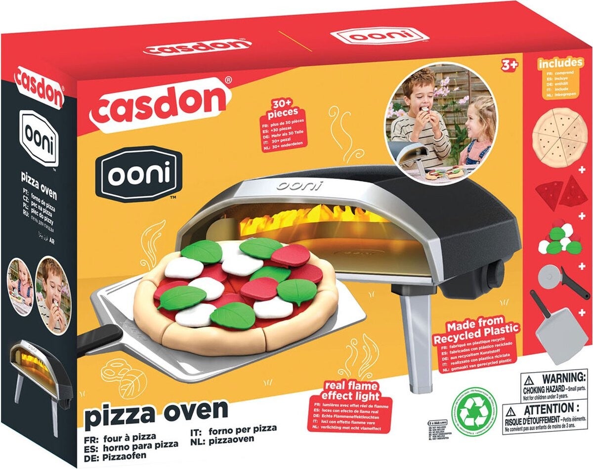 Casdon Ooni Pizza Oven Speelgoed - Speelset voor Kinderen vanaf 3 jaar