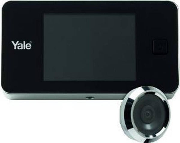 Yale Standaard Digitale Deurspion 500 - Live-weergave - Hoogwaardige Camera - Zilver