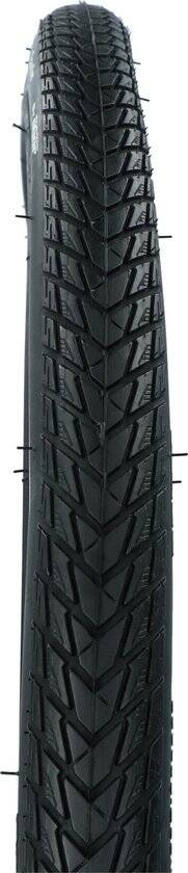 Dresco Anti-Lek Buitenband Traveller 28x1 5/8x 1 3/8 (37-622) Reflectie Zwart