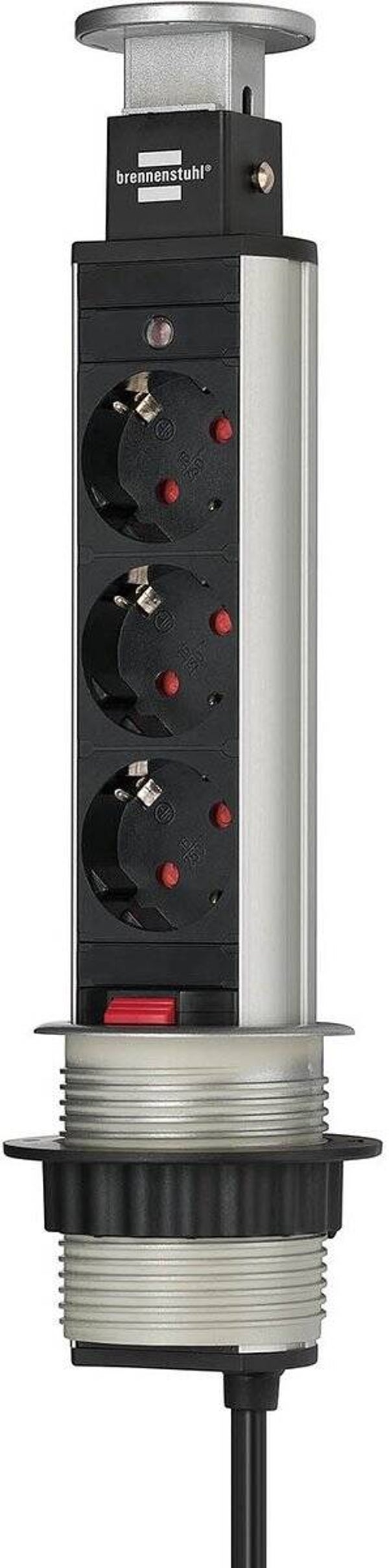 Tower Power stekkerdoos 3-fach 2m H05VV-F 3G1,5