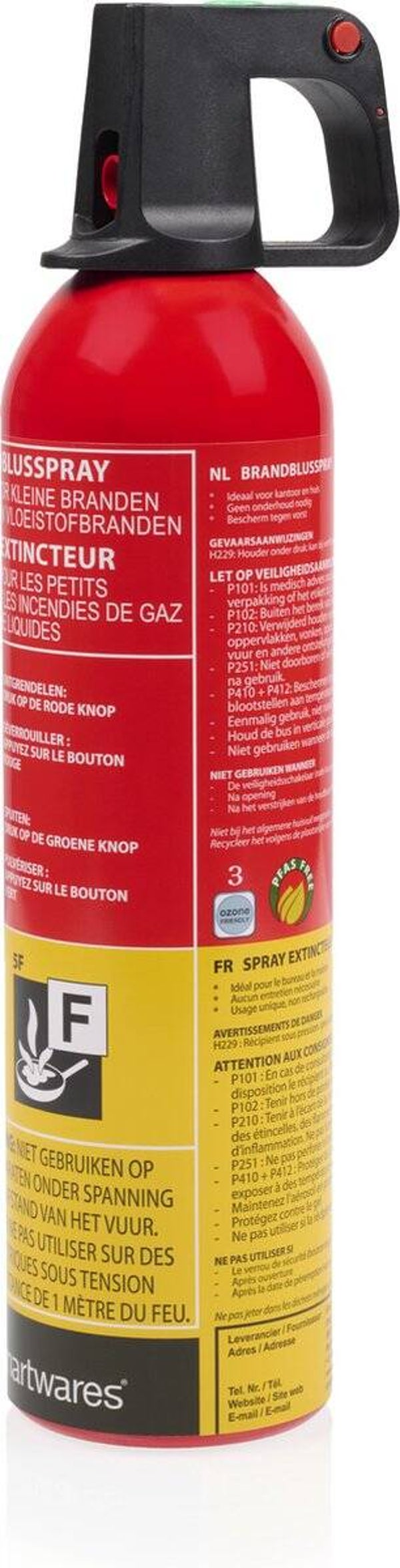 Smartwares FEX-15371 - Blusspray 750ml - Geschikt voor auto, caravan - PFAS Vrij - A + F