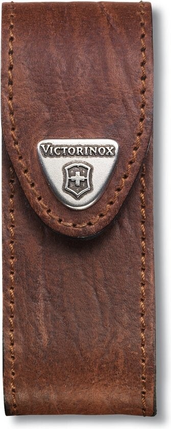 Victorinox bruin etui voor je Climber of Huntsman