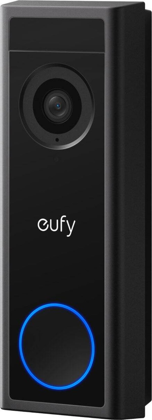 eufy C30 2K Draadloze Video Deurbel - 2K FHD - Accu Zwart - Op batterijen - 16:9 Uitgebreid beeld, Eenvoudige installatie, Live videogesprek, Mens- en bewegingsdetectie, Compatibel met HomeBase S380, Geen abonnementskosten