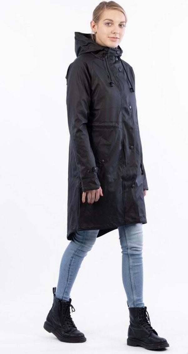 Ralka Regenjas Dames - Mizzle - Zwart - Maat 44