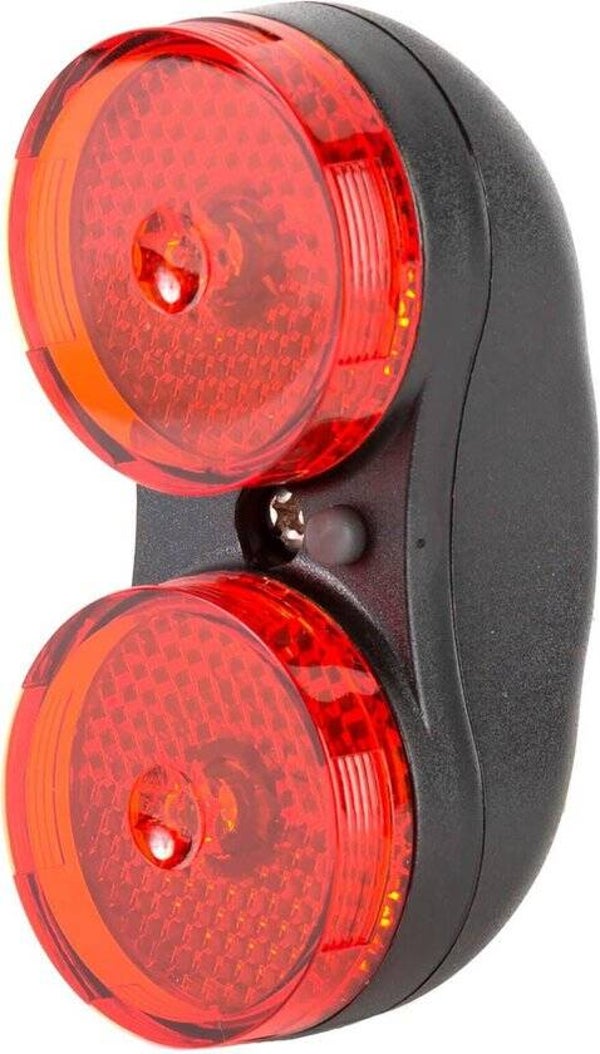 Ikzi Light Achterlicht Dobbel Led Spatbord Rood/zwart