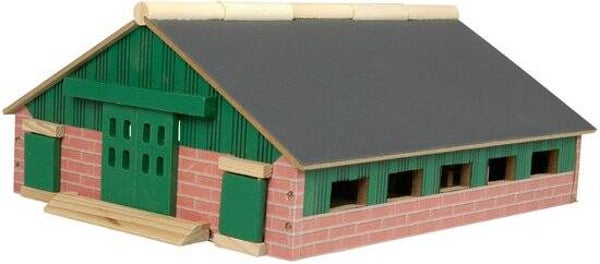 Kids Globe Loopstal Hout 1:87